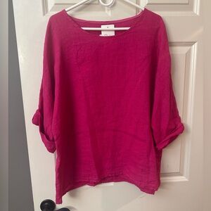 Pur Vibrant Pink Blouse